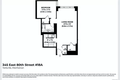 345 E 80th Street #18A, New York City, NY 10075 - Photo 11