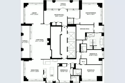 240 Riverside Boulevard #PH-SUITE1, New York City, NY 10069 - Photo 33
