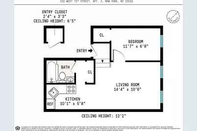 132 W 71st Street #3, New York City, NY 10023 - Photo 1