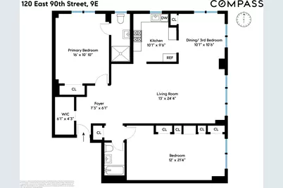 120 E 90th Street #9E, New York City, NY 10128 - Photo 9