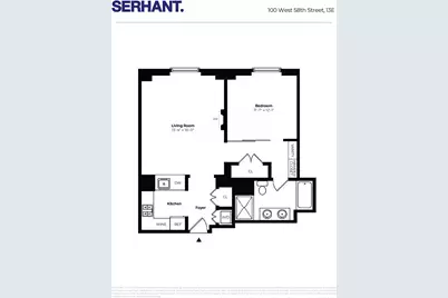 100 W 58th Street #13E, New York City, NY 10019 - Photo 13