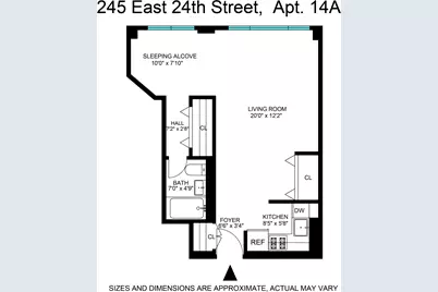 245 E 24th Street #14A, New York City, NY 10010 - Photo 7