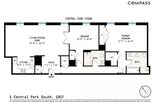 1 Central Park S, New York City, NY 10019 - Photo 13
