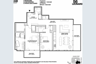 56 Leonard Street #24B, New York, NY 10013 - Photo 19