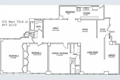 310 W 72nd Street #2-CD, New York City, NY 10023 - Photo 17