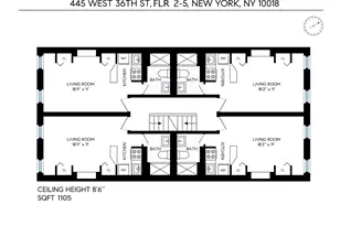 445 W 36th St., New York City, NY 10018 - Photo 11