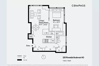 220 Riverside Boulevard #4D, New York, NY 10069 - Photo 15