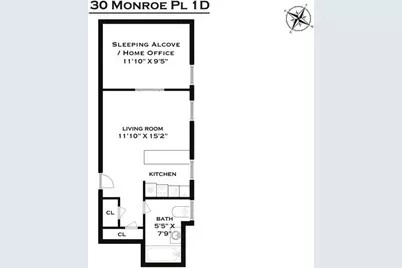 30 Monroe Place #1-D, New York City, NY 11201 - Photo 19