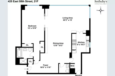 425 E 58th Street #21F, New York City, NY 10022 - Photo 11