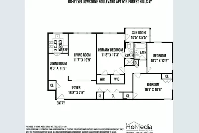 68-61 Yellowstone Boulevard #519, New York City, NY 11375 - Photo 19
