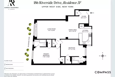 186 Riverside Drive #5F, New York City, NY 10024 - Photo 15