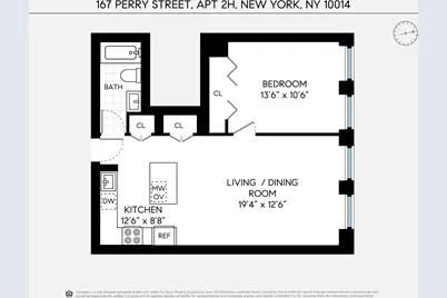 167 Perry Street #2H, New York City, NY 10014 - Photo 9