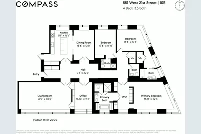 551 W 21st Street #10B, New York City, NY 10011 - Photo 1