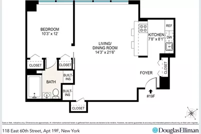 118 E 60th Street #19F, New York City, NY 10022 - Photo 11