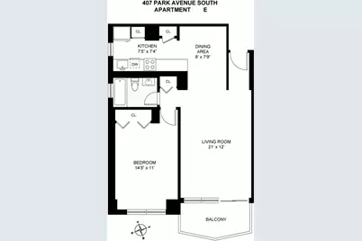 407 Park Avenue S #25E, New York City, NY 10016 - Photo 11