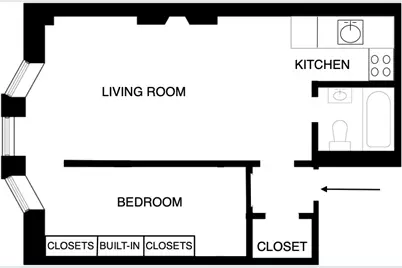 122 W 80th Street #3F, New York City, NY 10024 - Photo 7