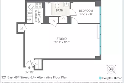 321 E 48th Street #6J, New York City, NY 10017 - Photo 9