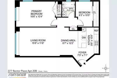 377 Rector Place #20B, New York, NY 10280 - Photo 1