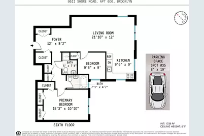 9511 Shore Road #606, New York City, NY 11209 - Photo 17