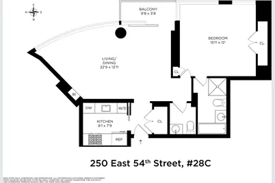 250 E 54th Street #28C, New York City, NY 10022 - Photo 15