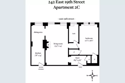 242 E 19th Street #2C, New York City, NY 10003 - Photo 9
