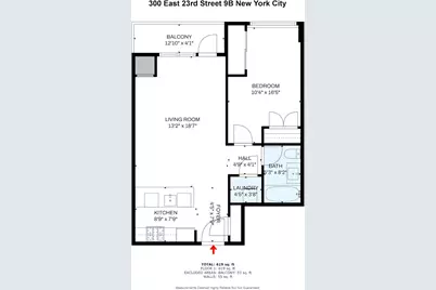 300 E 23rd Street #9B, New York City, NY 10010 - Photo 9