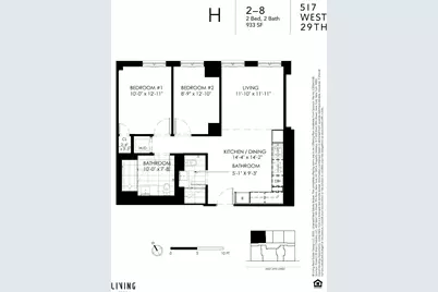 517 W 29th Street #5H, New York City, NY 10001 - Photo 17