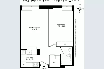 270 W 17th Street #6I, New York City, NY 10011 - Photo 13