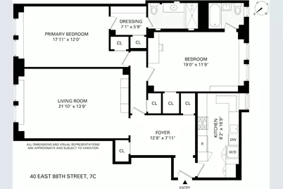 40 E 88th Street #7C, New York City, NY 10128 - Photo 1