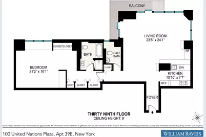 100 United Nations Plaza #39-E, New York City, NY 10017 - Photo 1