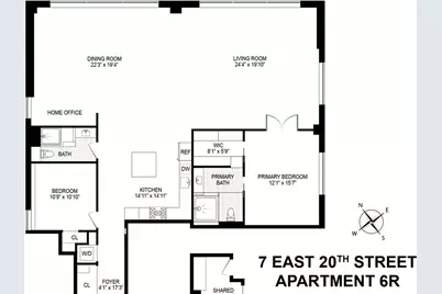7 E 20th Street #6R, New York City, NY 10003 - Photo 15