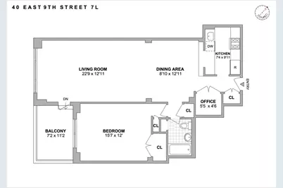 40 E 9th Street #7L, New York City, NY 10003 - Photo 17