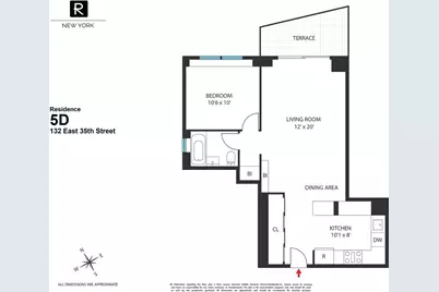 132 E 35th Street #5-D, New York City, NY 10016 - Photo 9