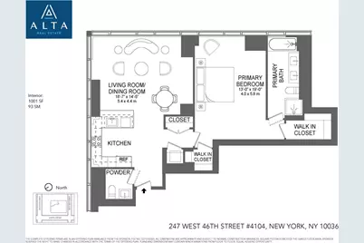 247 W 46th Street #4104, New York City, NY 10036 - Photo 7