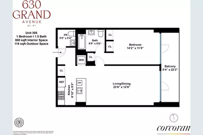 630 Grand Avenue #305, New York City, NY 11238 - Photo 1