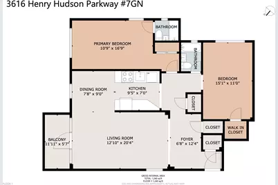 3616 Henry Hudson Parkway #7GN, New York City, NY 10463 - Photo 17