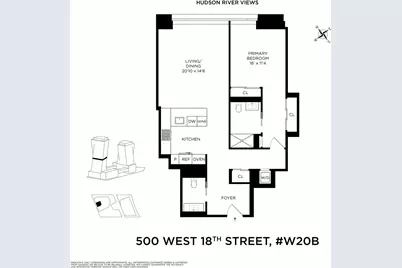 500 W 18th Street #W20B, New York City, NY 10011 - Photo 27