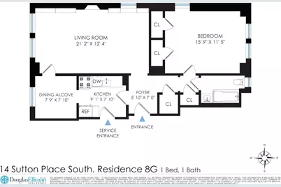 14 Sutton Place S #8G, New York City, NY 10022 - Photo 13