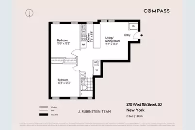 270 W 11th Street #3D, New York City, NY 10014 - Photo 9