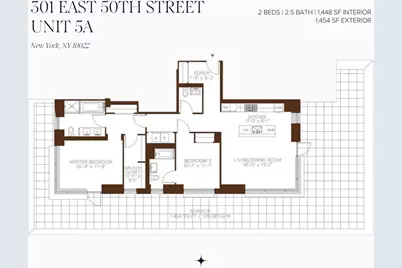 301 E 50th Street #5A, New York City, NY 10022 - Photo 1