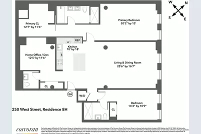 250 West Street #8H, New York City, NY 10013 - Photo 1