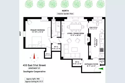 433 E 51st Street #2F, New York City, NY 10022 - Photo 1