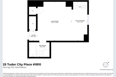 25 Tudor City Place #1810, New York City, NY 10017 - Photo 13