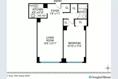 7 E 14th Street #311, New York City, NY 10003 - Photo 1