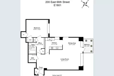 200 E 66th Street #E1801, New York City, NY 10065 - Photo 13