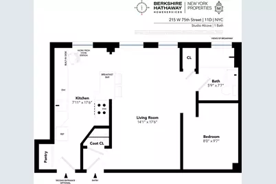 215 W 75th Street #11D, New York City, NY 10023 - Photo 9