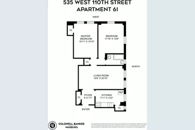 535 W 110th Street #6I, New York City, NY 10025 - Photo 13