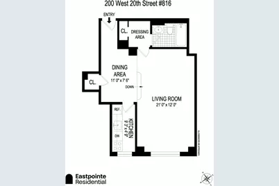 200 W 20th Street #816, New York City, NY 10011 - Photo 11