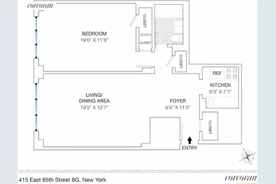 415 E 85th Street #8G, New York, NY 10028 - Photo 7