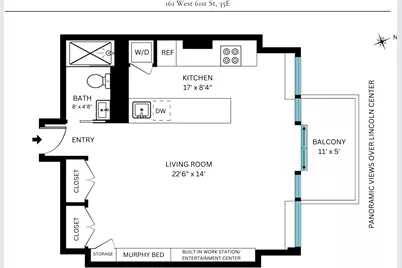 161 W 61st Street #35E, New York City, NY 10023 - Photo 11